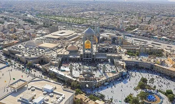 یکی از صحن های حرم حضرت معصومه